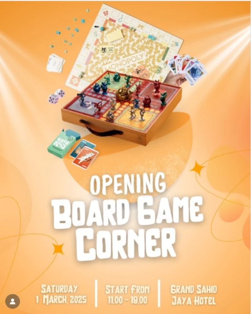 Opening Board Game Corner